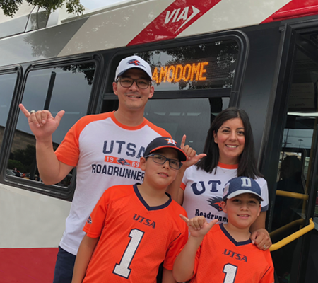 VIA Kickoffs Park & Ride Service to Roadrunner Football Home Opener