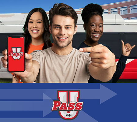 More College Students Enjoying Back to School with Unlimited VIA Service