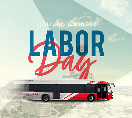 VIA Announces Holiday Schedule for Labor Day on Sept. 5, 2022