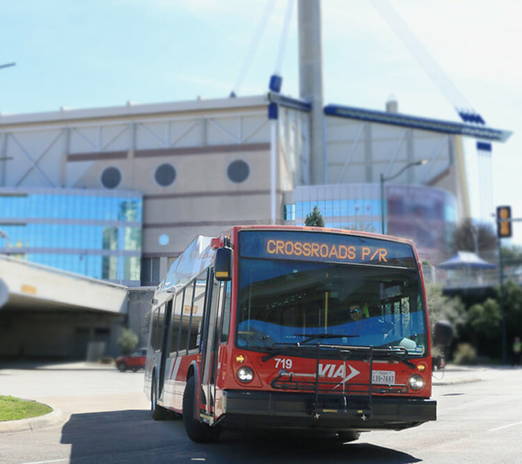 VIA Offers Park & Ride Service to the Valero Alamo Bowl Dec. 28
