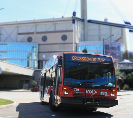 VIA to Provide Lower-Fare Special Event Service to Alamodome Events