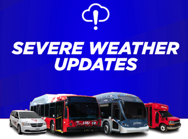 VIA Monitoring Weather Conditions; Fare-Free Service to Warming Centers