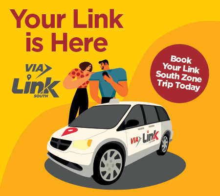VIA Link’s New On-Demand Zone on South Side is Here