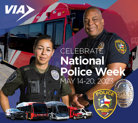 VIA Recognizes Transit Officers’ Devoted Service For National Police Week