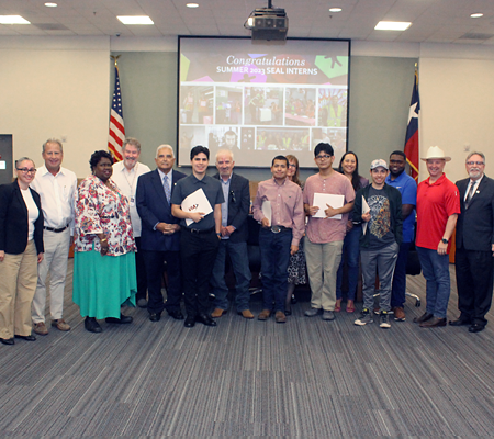 VIA Board of Trustees Recognizes Summer Earn and Learn (SEAL) Interns