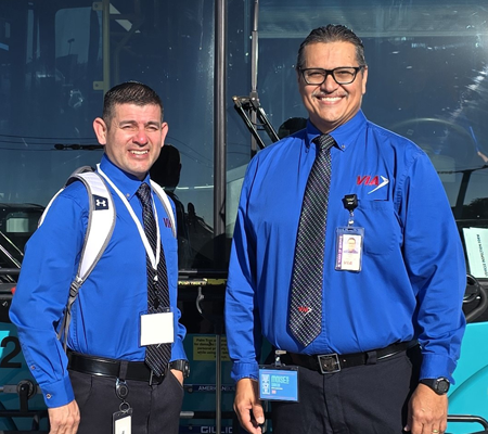 VIA Paratransit Operators place first and sixth at nationals