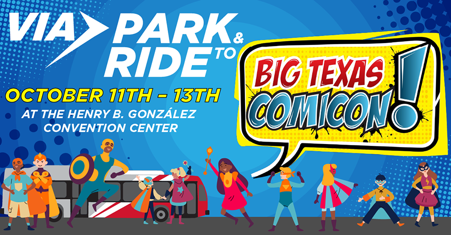 VIA Superheroes ready to get you to Texas Comicon