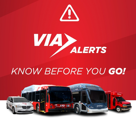 Most Downtown VIA Routes Detoured for Cattle Drive Feb. 1
